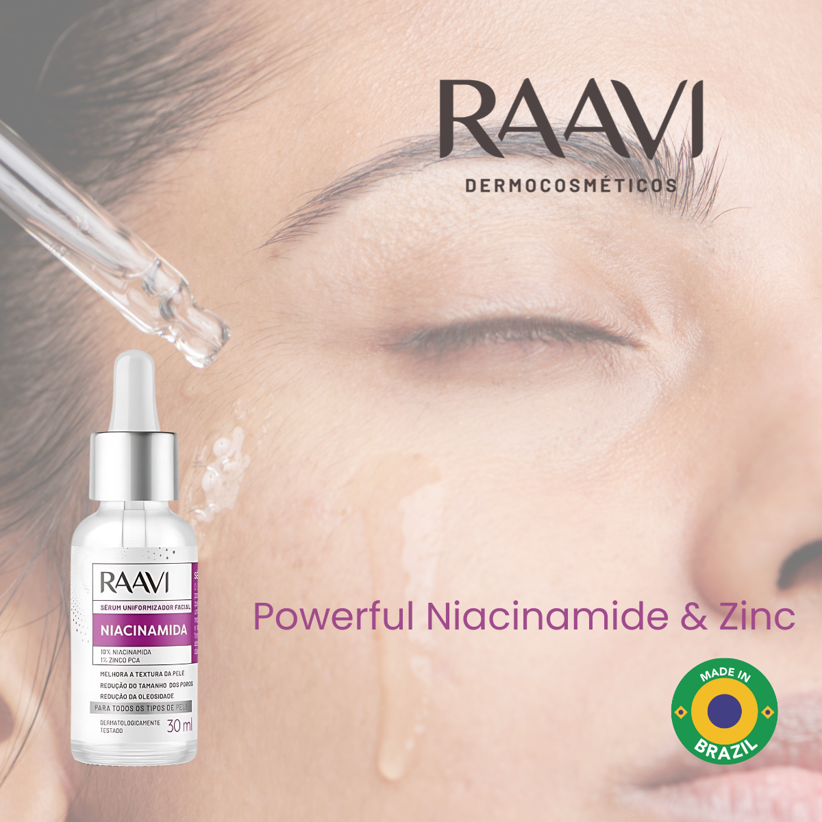 RAAVI Easy Niacinamide Unifying Serum - 30ml