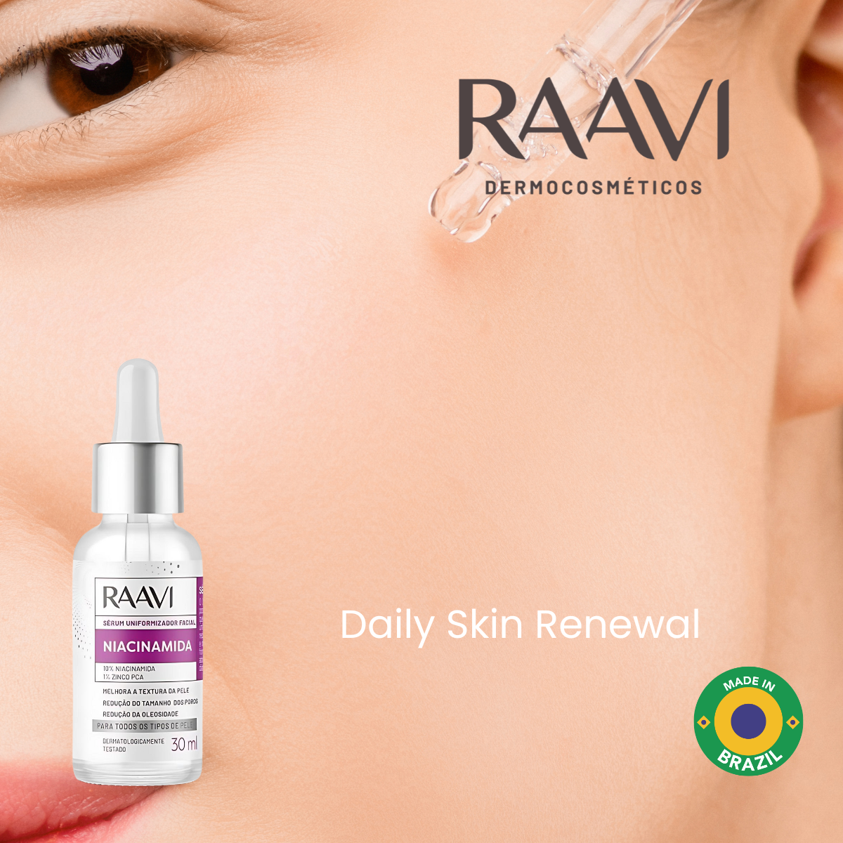 RAAVI Easy Niacinamide Unifying Serum - 30ml