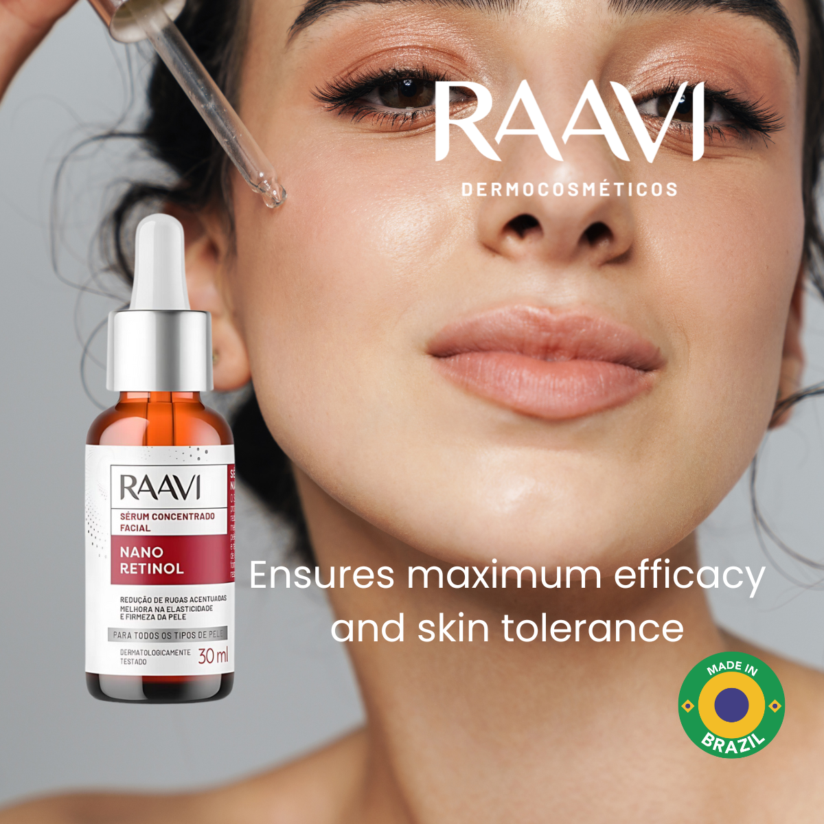 RAAVI Nano Retinol Facial Concentrated Serum - 30ml