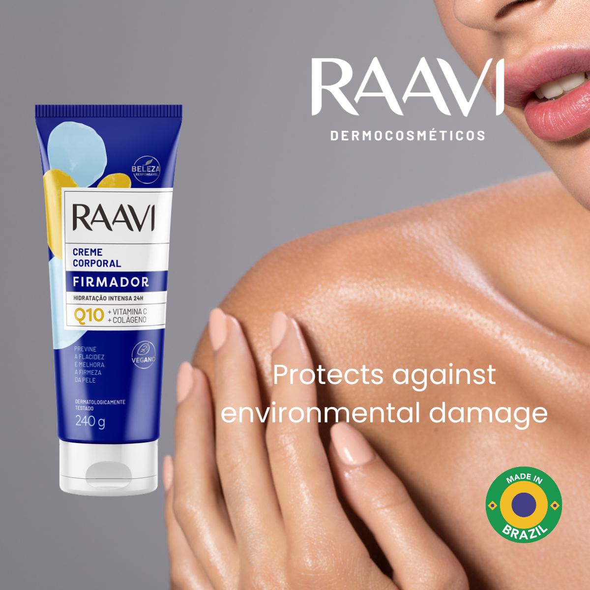 RAAVI Q10 Firming Body Cream - 200g