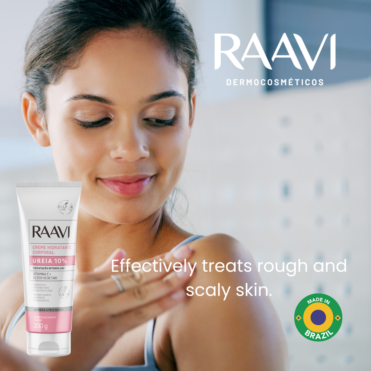 RAAVI Urea Moisturizing Cream 10% - 200g