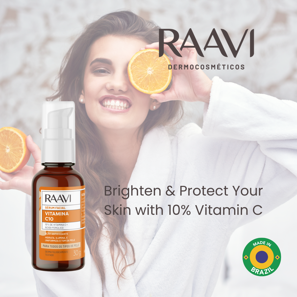 RAAVI Vitamin C 10 Facial Serum - 30g