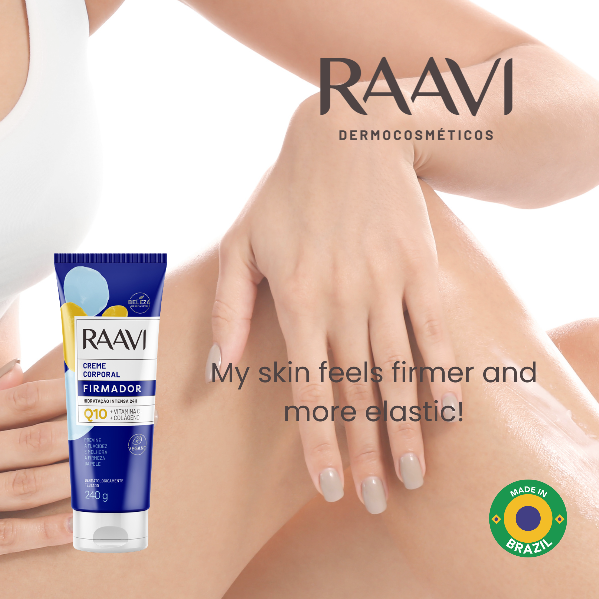 RAAVI Q10 Firming Body Cream - 200g