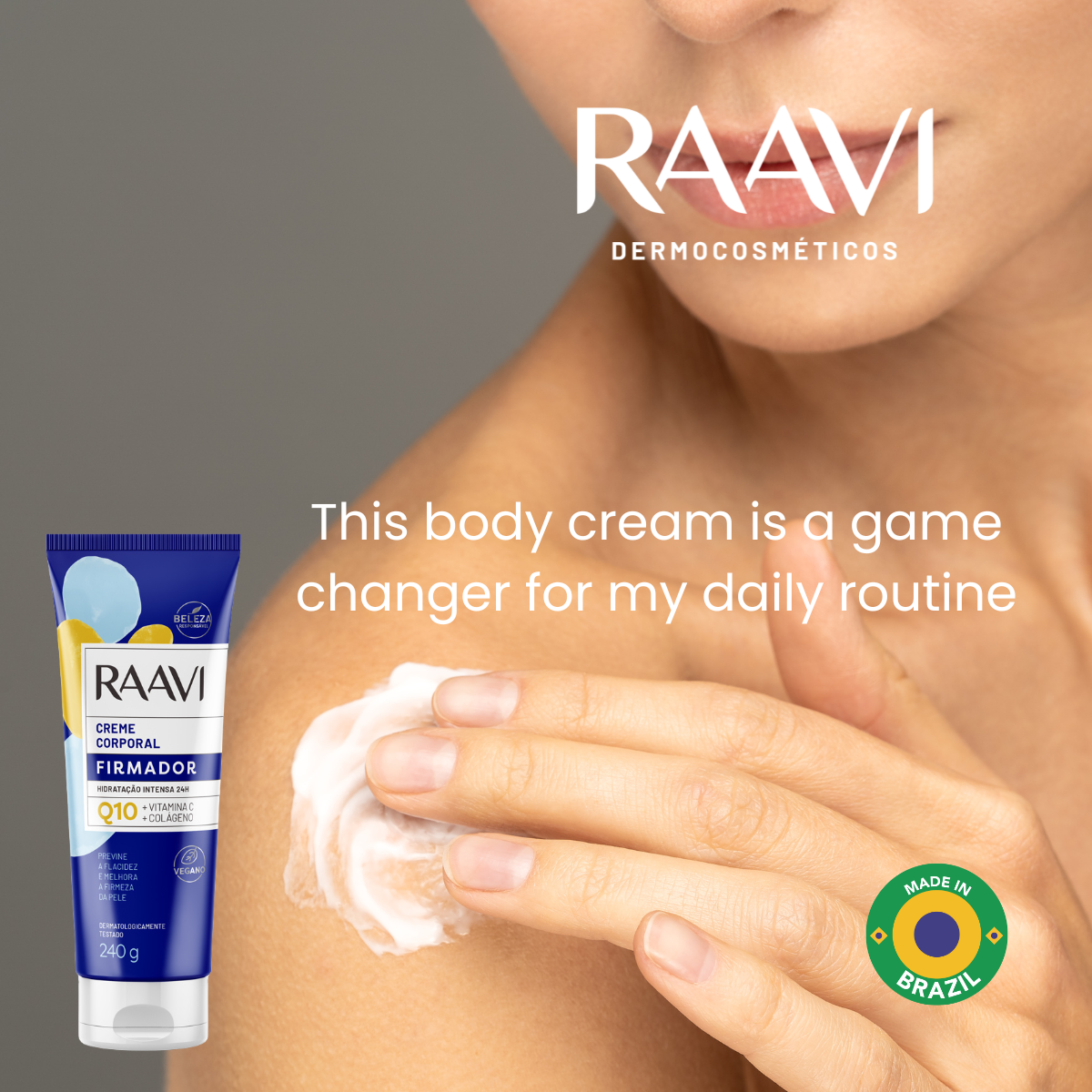 RAAVI Q10 Firming Body Cream - 200g